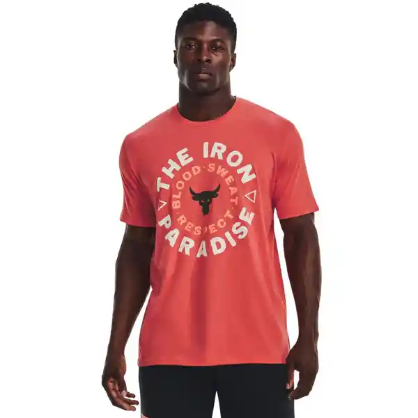 Under Armour Camiseta dise Hombre Naranja T SM 1376896-872