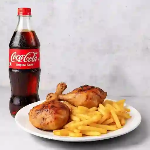 Combo Solo Contra Muslos Asado