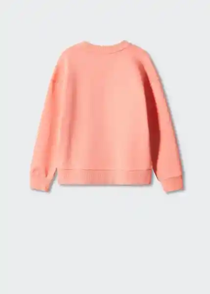 Buzo Sudadera Mheart Coral Talla 12 Niña Mango