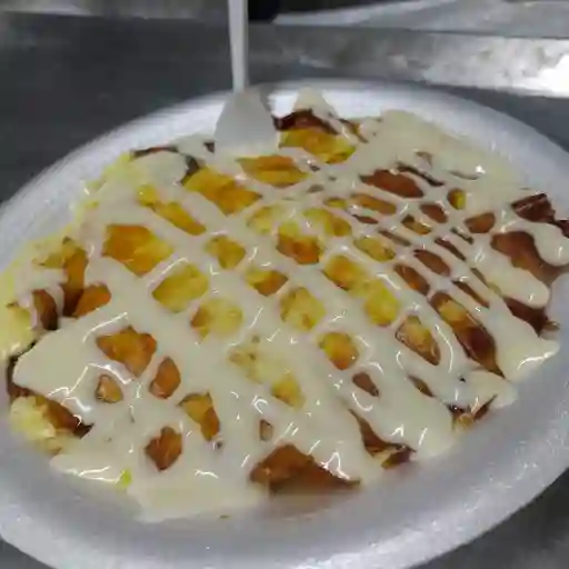 Arepa de queso sencilla