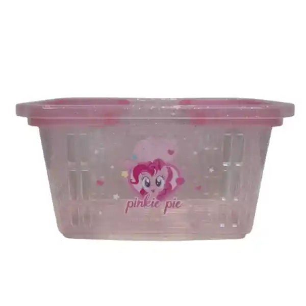 Organizador Plástico Mini Cesta my Little Pony Rosa Miniso