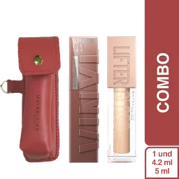 Combo Porta Labial + Lifter Gloss Sun + Vinyl Ink Punchy