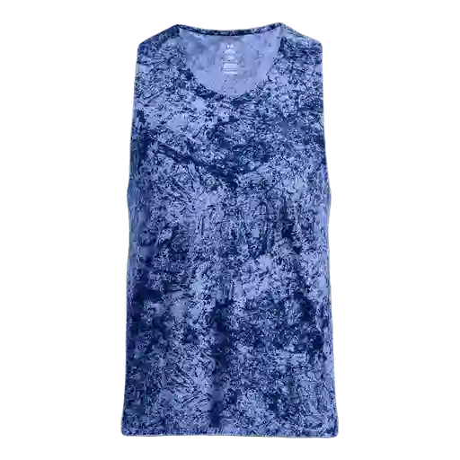 Under Armour Camiseta Launch Elite Prt Singlet Azul 1382609-432