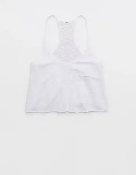 Camiseta Aerie Blanco Talla Medium American Eagle 3443100