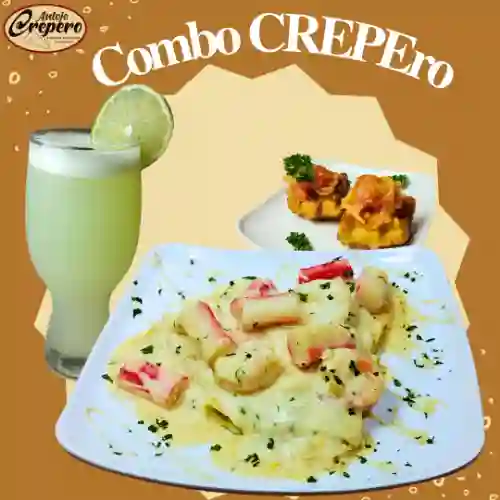 Crepe Mediterraneo en Combo