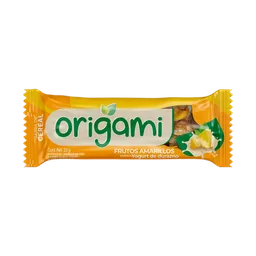 Origami Barra de Cereal Frutos Amarillos