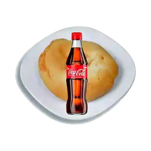 Combo pandebono + coca cola original