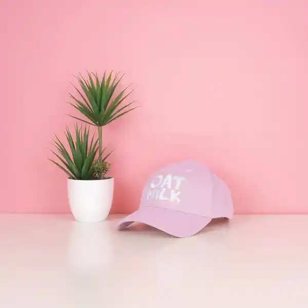 Gorra de Béisbol Oat Milk Rosa Miniso