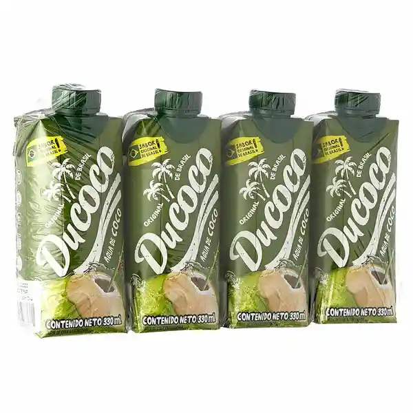 Ducoco Pack Agua de Coco Tetra