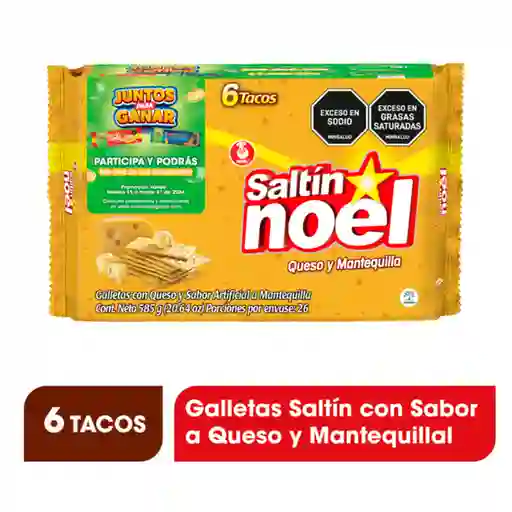 Saltin Galleta Taco Queso Mantequilla