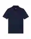 Camiseta Details Contrats Polo Azul Medianoche T S Chevignon
