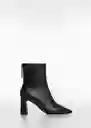 Botines Limo Negro Talla 39 Mujer Mango