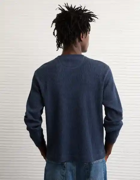 Camiseta Hombre Azul Talla SMALL 3967410 American Eagle