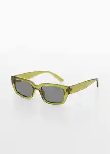 Gafas de Sol Magali Verde Talla 99 Mujer Mango