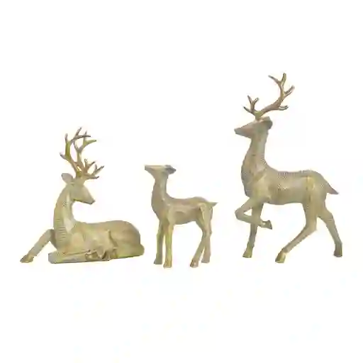 Members Selection Set de Decoración Renos Navideños