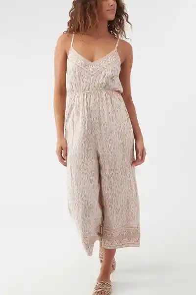 Enterizo Jumpsuit Midi Camile Mujer Talla L Oneill