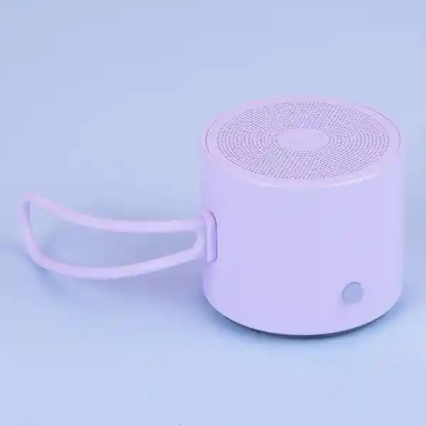 Bocina Inalámbrico Portátil Metal Morado Serie Mod A127 Miniso