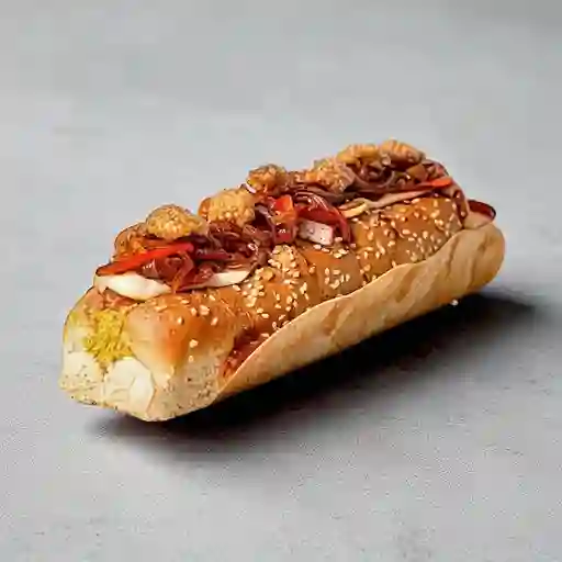 Hot Dog Chicharrón