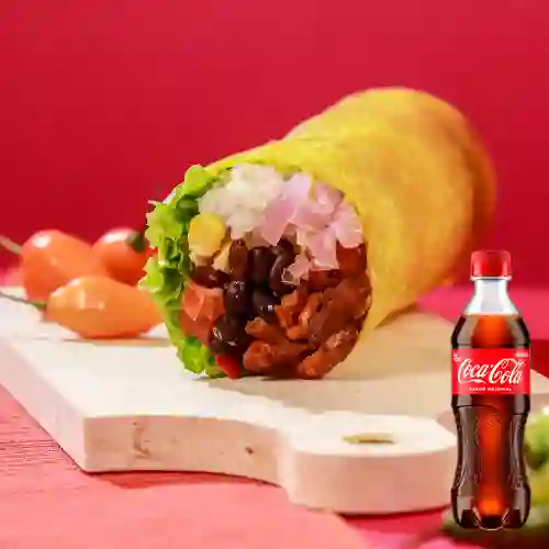 Combo Burrito Sabanero + Coca Cola Original 400 ml