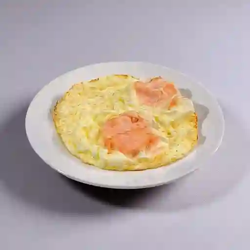 Huevos Fritos y Arepa