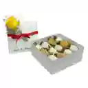 Caja 12 Fresas Tradicional Blanca