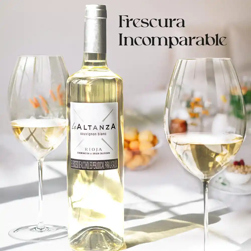 Le Altanza Vino Blanco Sauvignon Blanc 750 mL