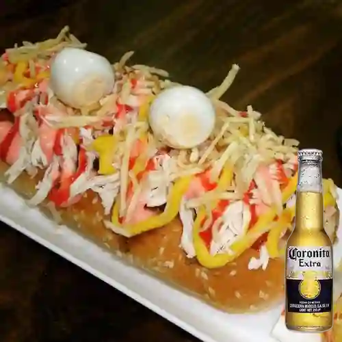 Combo Perro Especial + Cerveza Coronita Bot. 210ml