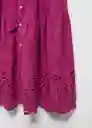 Vestido Ginix-H Fucsia Talla Xl Mujer Mango