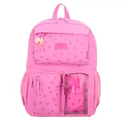 Mochila Queens 338 Pink Heart