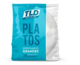 Todos Los Dias Plato Grande Desechables