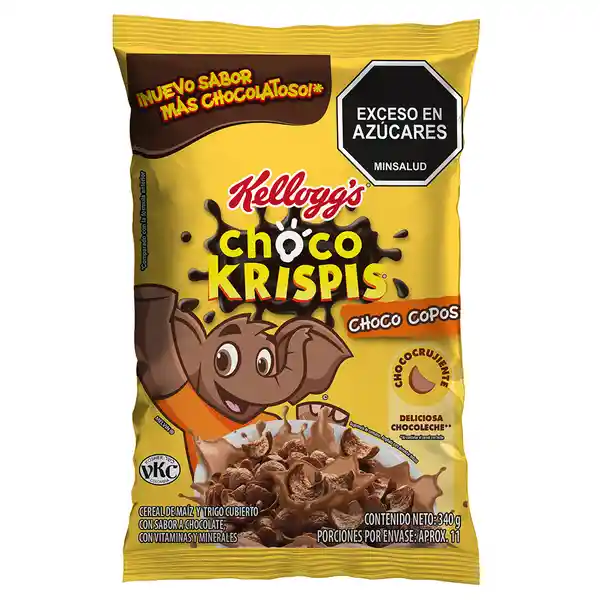 Cereal Maiz Trigo Cubierto Chocolate Choco Krispis