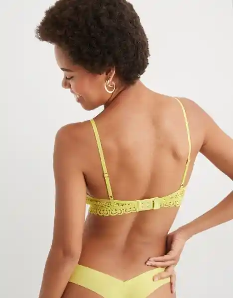 Bralette Amarillo Talla Medium American Eagle