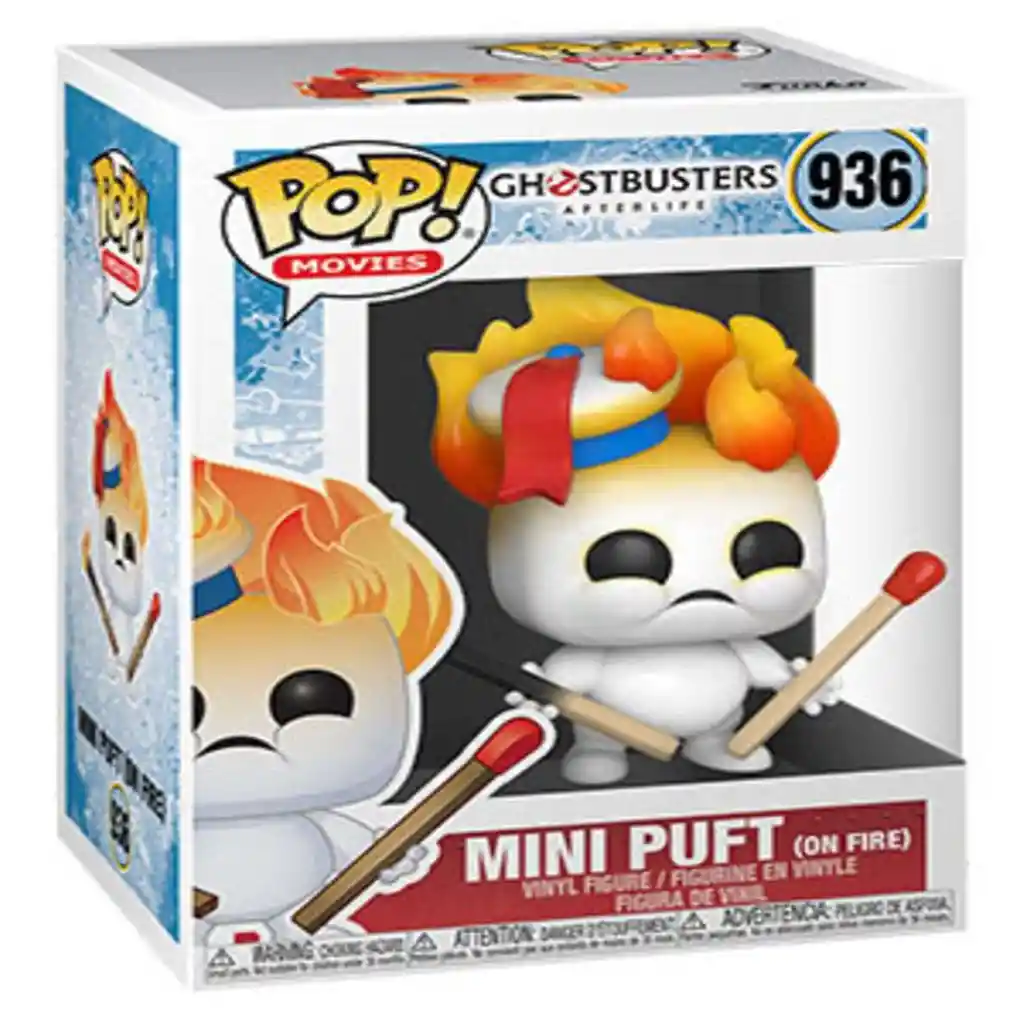 Funko Pop! Figura de Colección Mini Puft (On Fire)