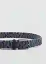 Cinturón Colors Gris Talla 90 Hombre Mango