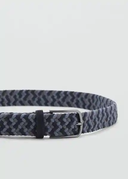 Cinturón Colors Gris Talla 90 Hombre Mango