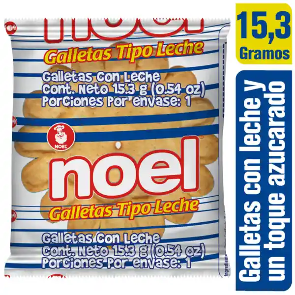 Noel Galletas Tipo Leche