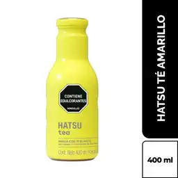 Hatsu té Amarillo Sin Calorías Vidrio 400 mL