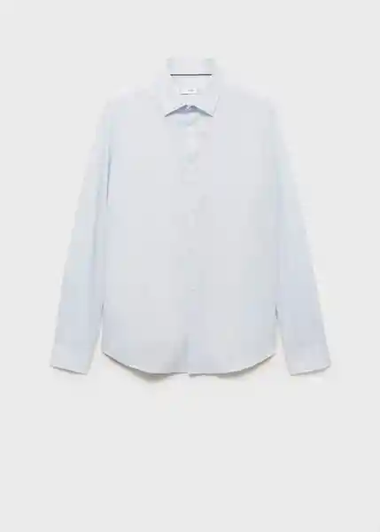 Camisa Play Celeste Talla XL Hombre Mango