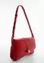 Bolso M Victoria Rojo Mujer Mango