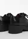 Zapatos Safa Negro Talla 36 Mujer Mango