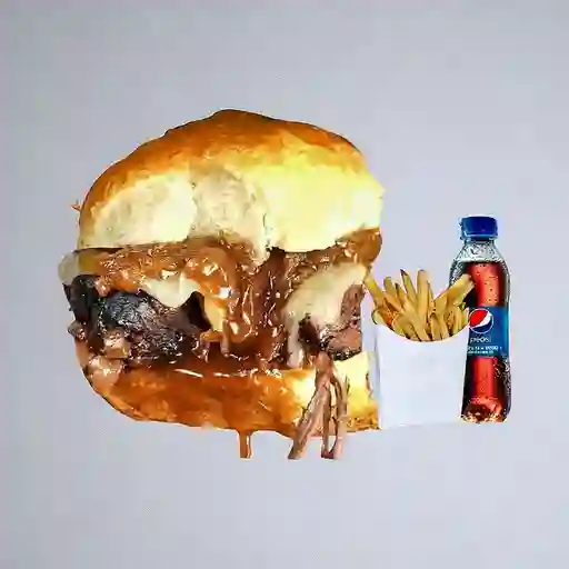 Combo Bun Sandwich Cerdo y Cebolla Dulce