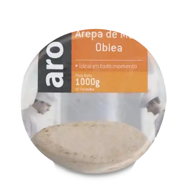Aro Arepa de Maíz Oblea