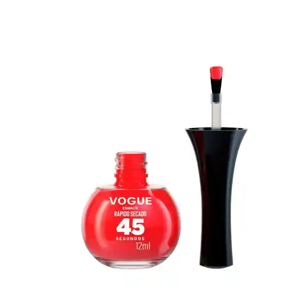 Esmalte Vogue Rápido Secado Rojo Antojo