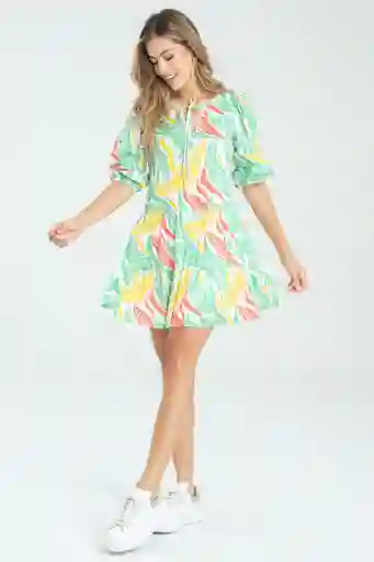 Vestido Tenerife Color Blanco Crudo Talla M Ragged
