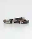Cinturón Western Negro Sombrío Ultraoscuro Talla S Chevignon