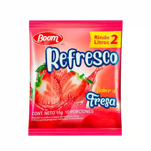 Boom Refresco Fresa