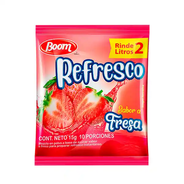 Boom Refresco Fresa
