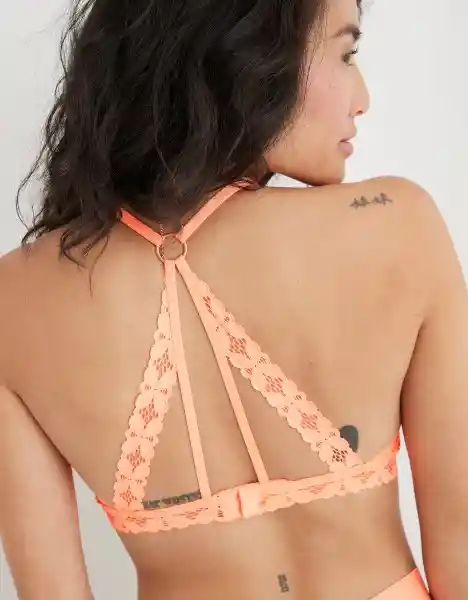 Bralette Aerie Naranja Talla Medium American Eagle