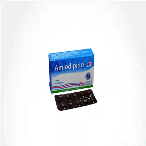 American Generics Amlodipino (5 Mg) 
