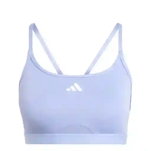 Adidas Crop Aerct ls Bra Mujer Azul Lab